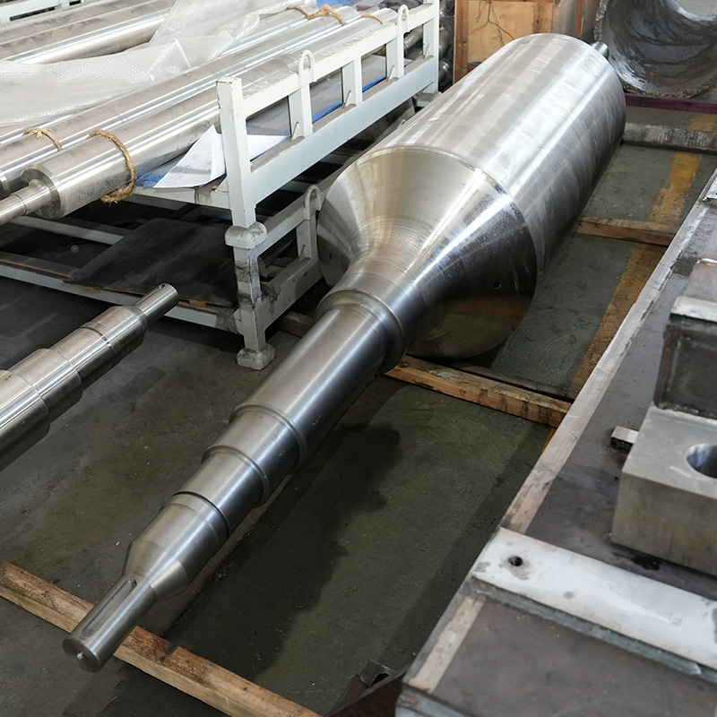 Roller Tungku Industri Tugas Berat dengan Poros Bertingkat