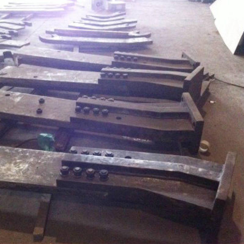 Lengan Penopang Baja Struktural yang Dilas untuk Beban Berat